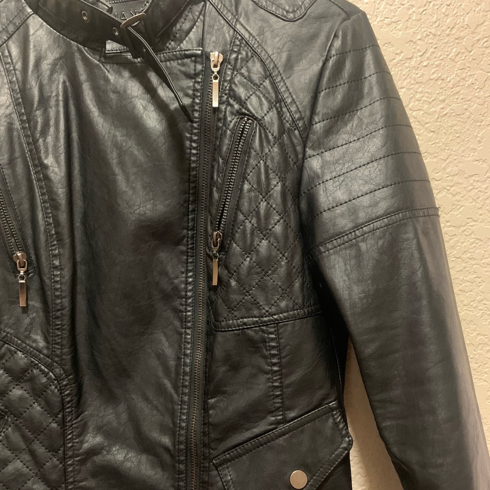 Max Edition Leather Jacket - image 5